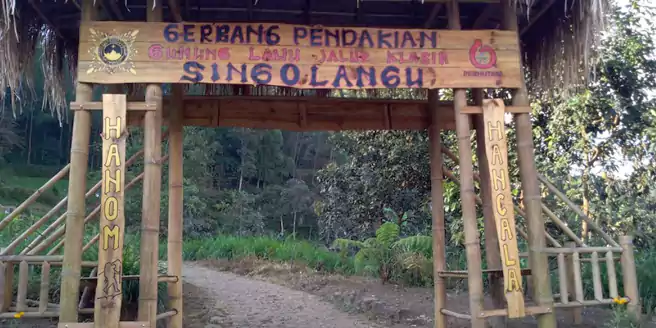 Jalur Pendakian Gunung Lawu Via Singolangu