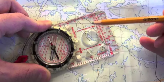 Cara Menggambar Garis Di Peta Dalam Navigasi Darat Di Gunung