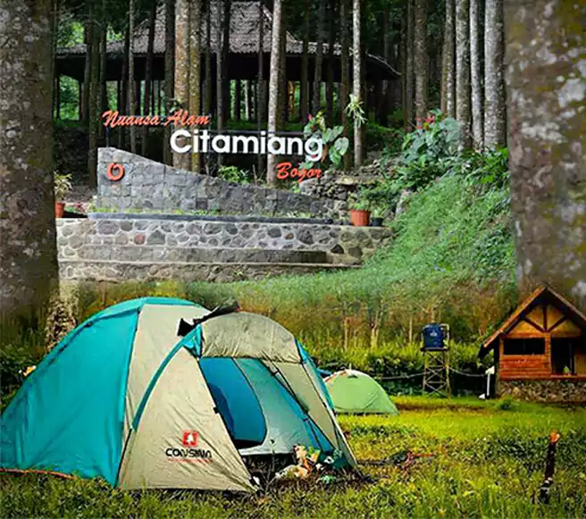 Camping Ground Terbaik Di Jawa Barat Nuansa Alam Citamiang Bogor 