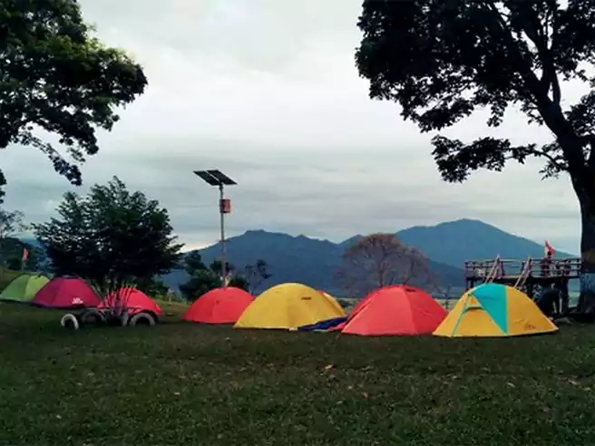 Tempat Camping Di Banten Wisata Alam Gunung Cibaja