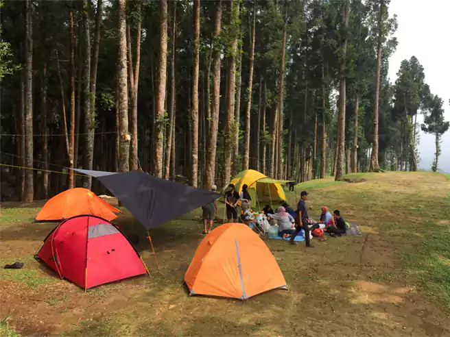 Tempat Camping Di Sukabumi Cidahu Camping Ground