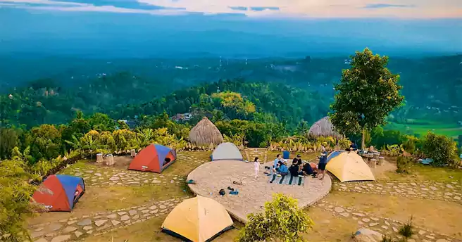 Tempat Camping Di Bali Bukit Surga