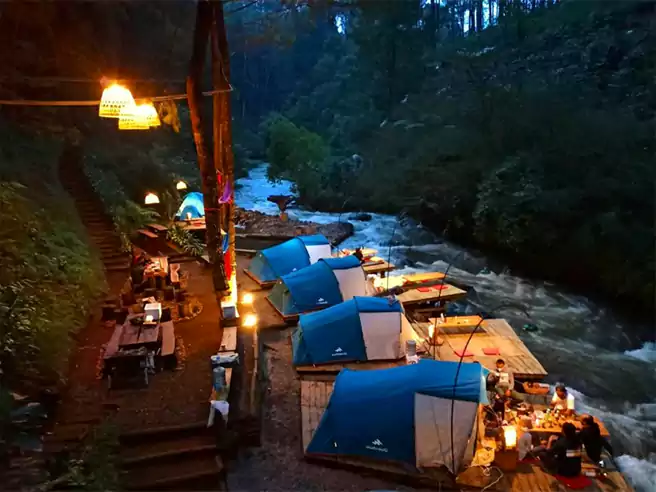 Tempat Camping Di Pangalengan Pineus Tilu Camp Ground