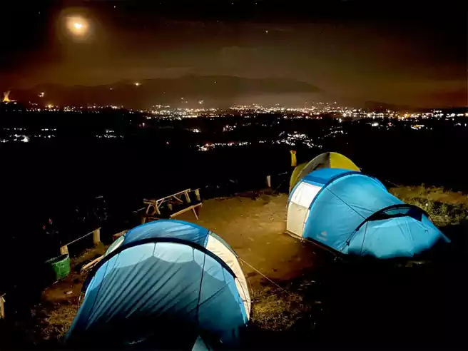 Tempat Camping Di Pangalengan Taman Langit