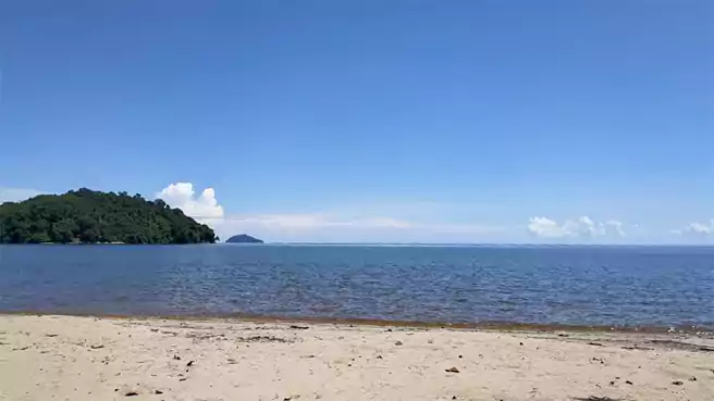 Pantai Kalimantan Pantai Pulau Datok Kalimantan Barat