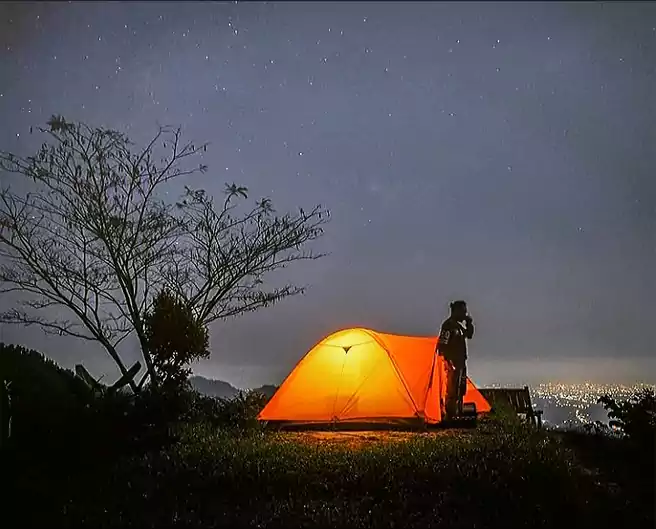 Tempat Camping Di Purwokerto Bukit Pandang Munggang