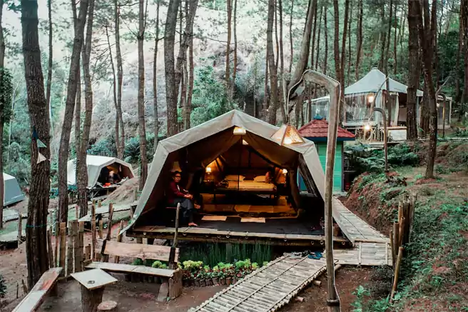 Tempat Camping Di Purworejo Deloano Glamping
