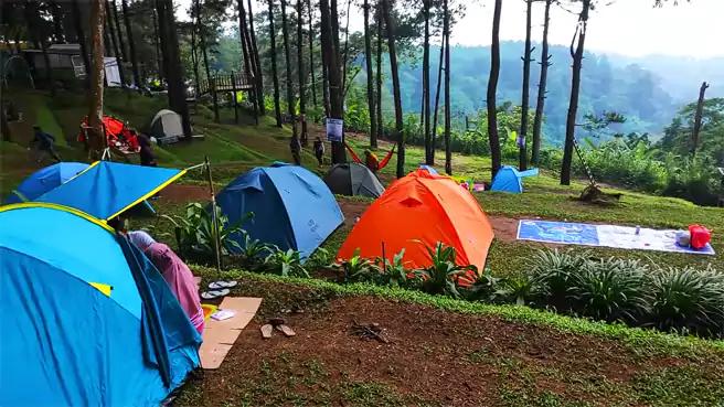 Tempat Camping Di Trawas Mojokerto Alas Pelangi
