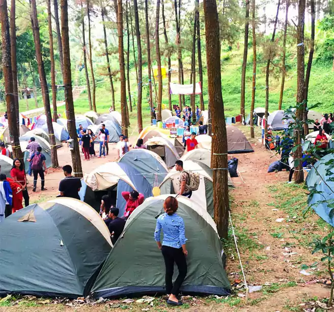 Tempat Camping Di Trawas Mojokerto Obis Camp