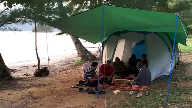Tempat Camping Di Trenggalek Pantai Mutiara Trenggalek