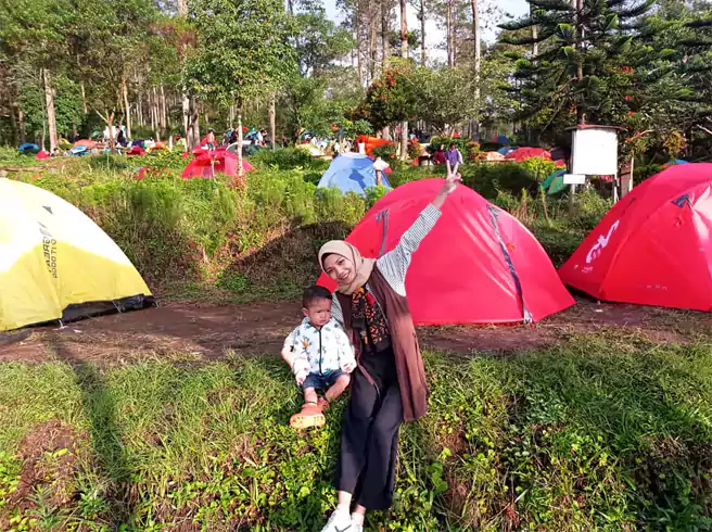 Tempat Camping Semarang Mawar Camp Gunung Ungaran