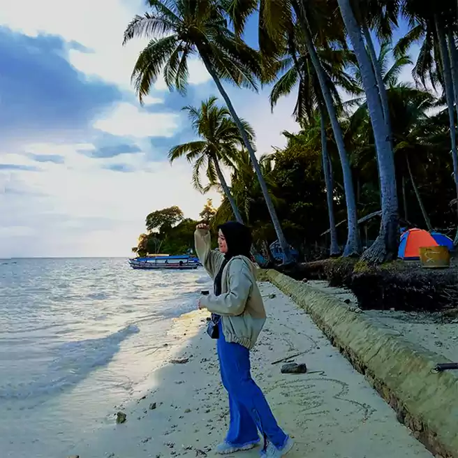 Tempat Camping Di Bandar Lampung Pantai Ketapang Bahari