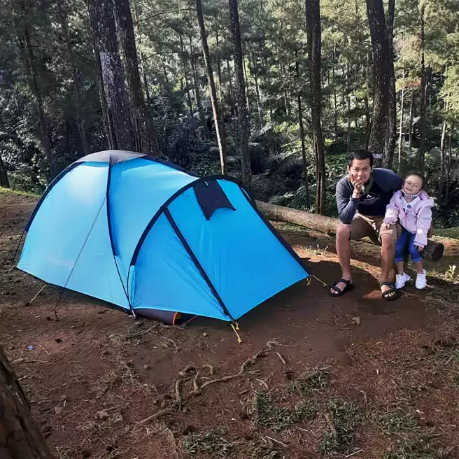 Tempat Camping Di Ciamis Spot Camping Batu Cakra