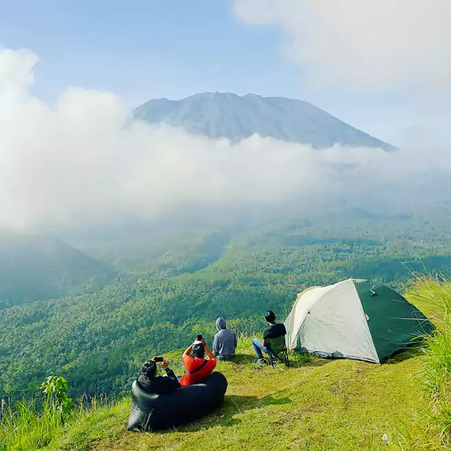 Tempat Camping Di Karangasem Bukit Cemara