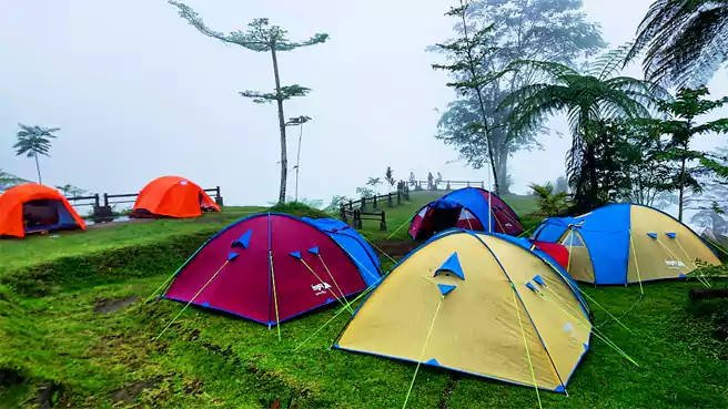 Tempat Camping Di Karangasem Bukit Surga