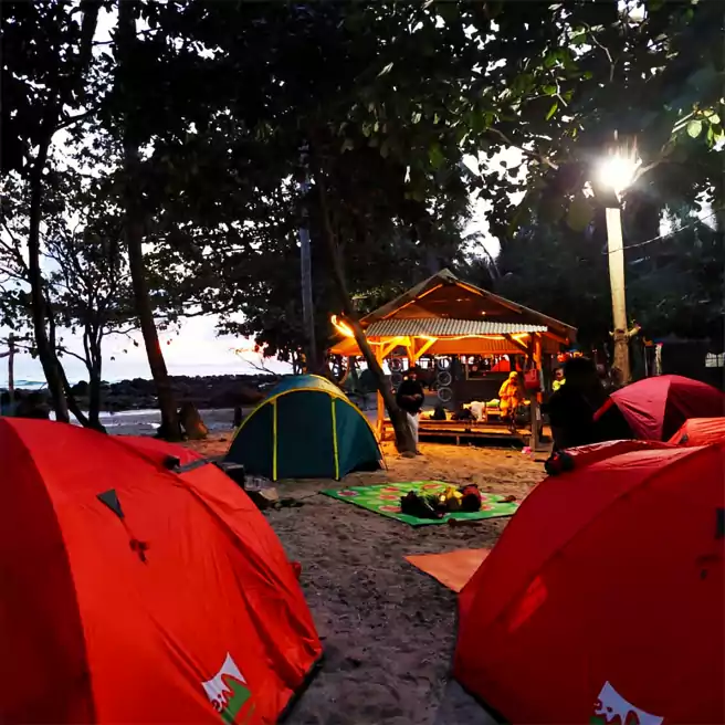 Tempat Camping Di Sekitar Bandar Lampung Pantai Semukuk