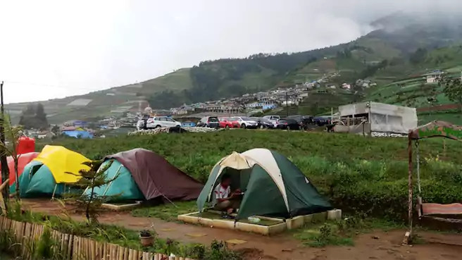 Area Camping Di Taman Wisata Nepal Van Java Kaliangkrik Magelang