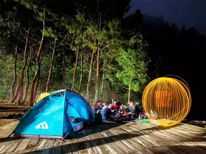 Tempat Camping Di Banjarnegara Kalianget Mangunan