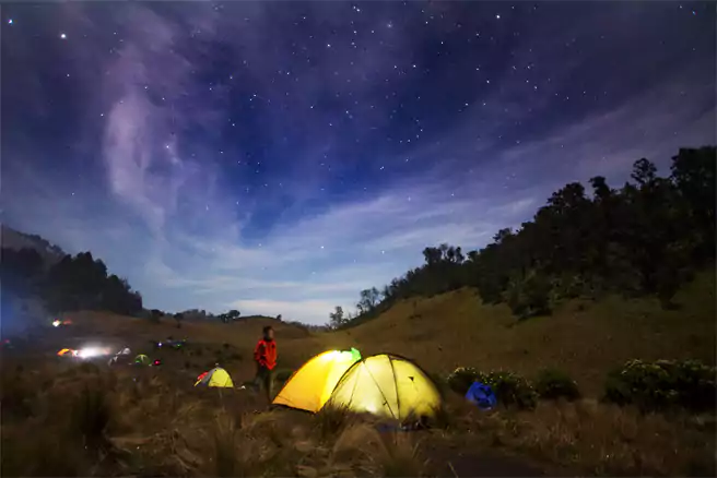 Tempat Camping Di Blitar Buthak Savana Kawi Mountain
