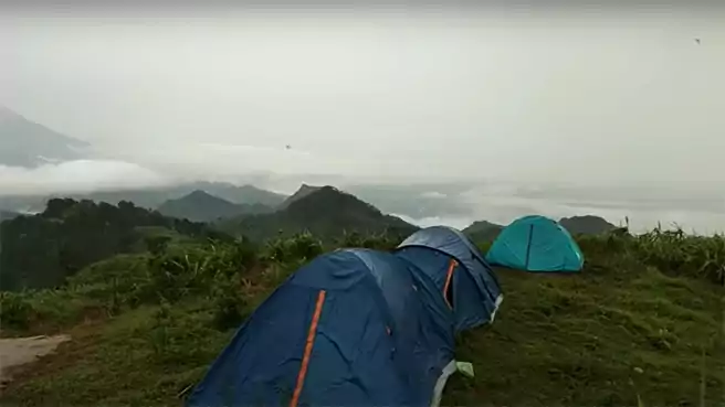 Tempat Camping Di Purbalingga Puncak Bukit Beser