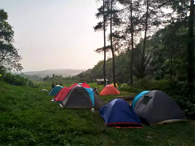 Tempat Camping Di Purwakarta Curug Cipurut Gunung Burangrang