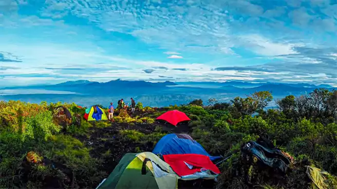 Tempat Camping Di Sumedang Camp Area Puncak Gunung Tampomas