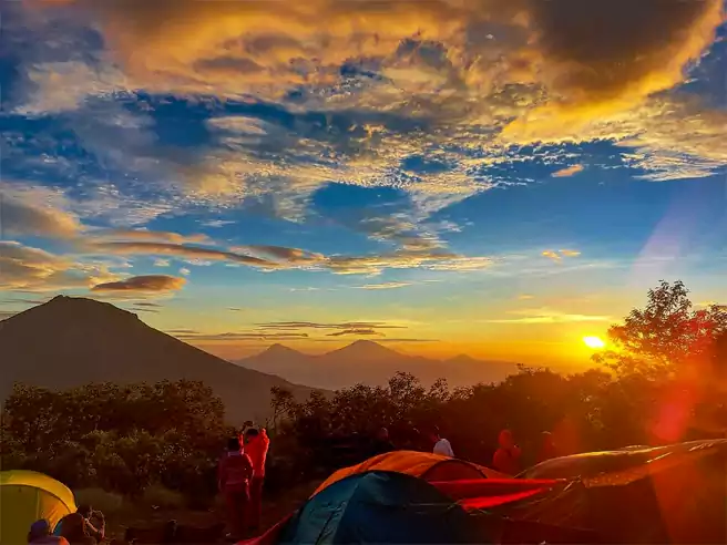 Tempat Camping Di Temanggung Sunrise Camp Gunung Sindoro