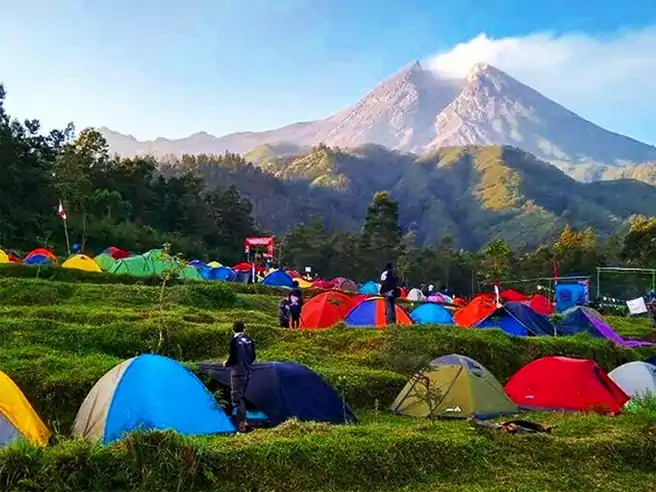 Tempat Camping Di Indonesia Bukit Klangon