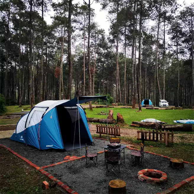 Tempat Camping Di Indonesia Grafika Cikole