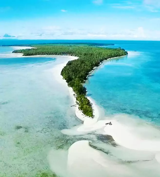 Pantai Di Supiori Pulau Rani