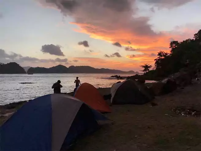 Tempat Camping Di Aceh Ujoeng Pancu Beach