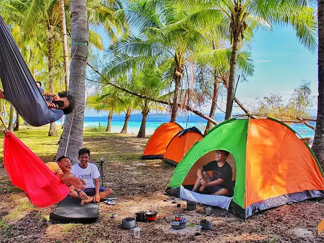 Tempat Camping Di Gorontalo Pulau Lampu