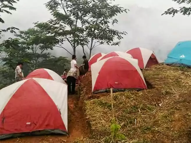 Tempat Camping Di Langkat One Heart Hill