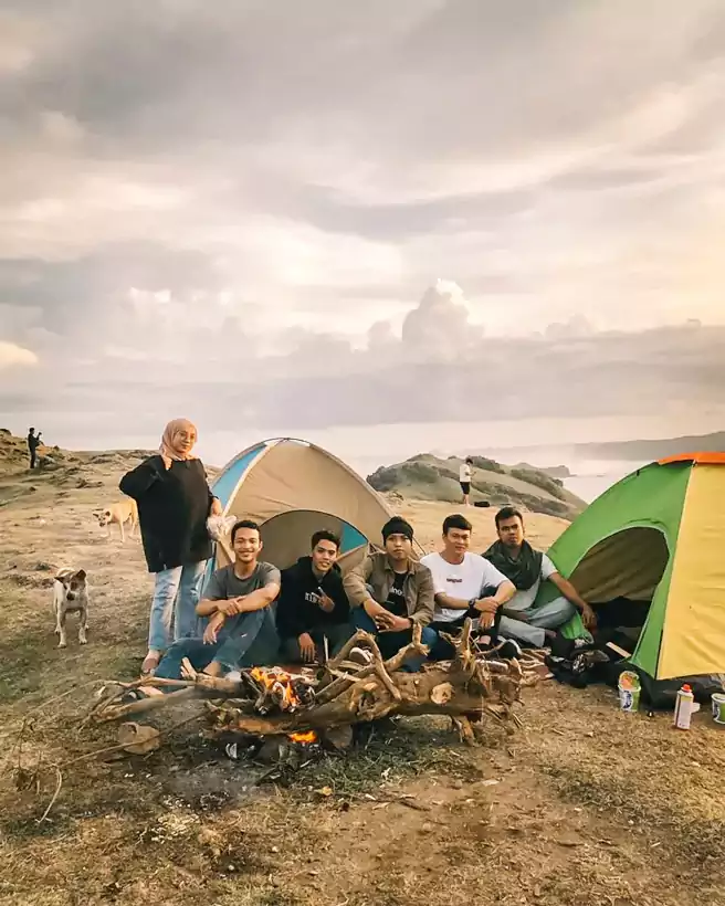 Tempat Camping Di Lombok Tengah Bukit Merese Lombok