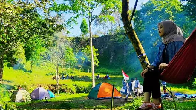 Tempat Camping Di Sekitar Lombok Tengah Tereng Wilis Camping Ground