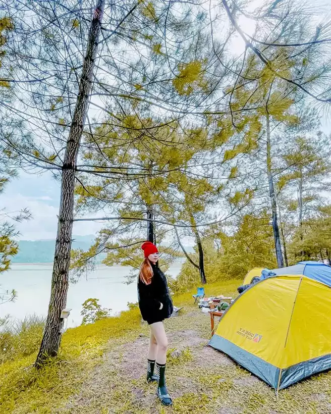 Tempat Camping Di Sulawesi Utara Danau Linow