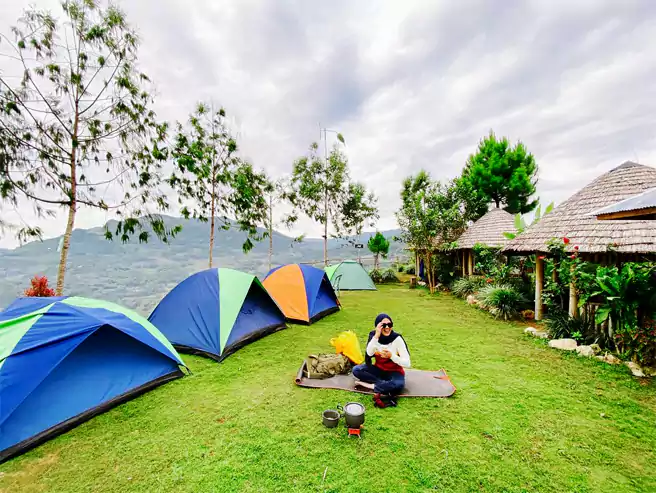 Tempat Camping Di Tana Toraja Lolai Tongkonantangke Honai Rangga