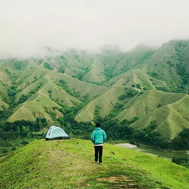 Tempat Camping Di Tana Toraja Objek Wisata Ollon Toraja