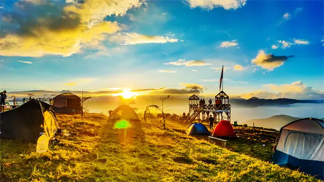 Tempat Camping Di Bandung Taman Langit Pangalengan