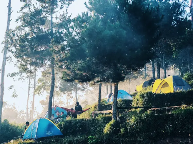 Lokasi Camping Di Gunung Putri Lembang